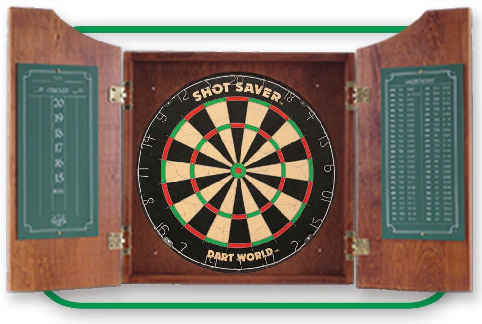 Dart World Mahogany Darts Set